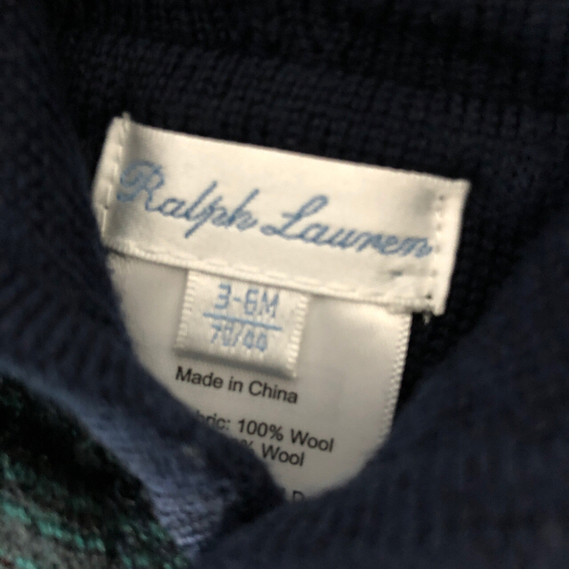 POLO RALPH LAUREN(ポロラルフローレン)のラルフローレン ポンチョ キッズ/ベビー/マタニティのベビー服(~85cm)(ジャケット/コート)の商品写真