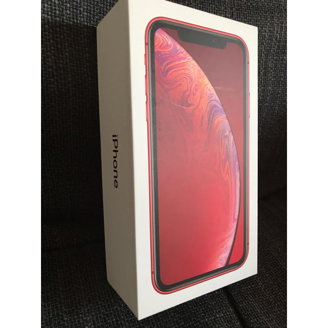 【新品未使用】【SIMロック解除済】AU iPhoneXR 64GB レッド