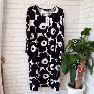 マリメッコ(marimekko)の【XL】ピエ二ウニッコ Aライン チュニック ワンピース マリメッコ(ひざ丈ワンピース)