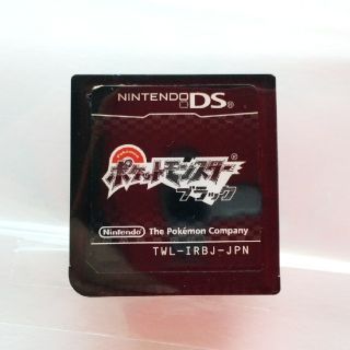 ニンテンドーDS(ニンテンドーDS)の任天堂 DSソフト・ポケットモンスターブラック(携帯用ゲームソフト)