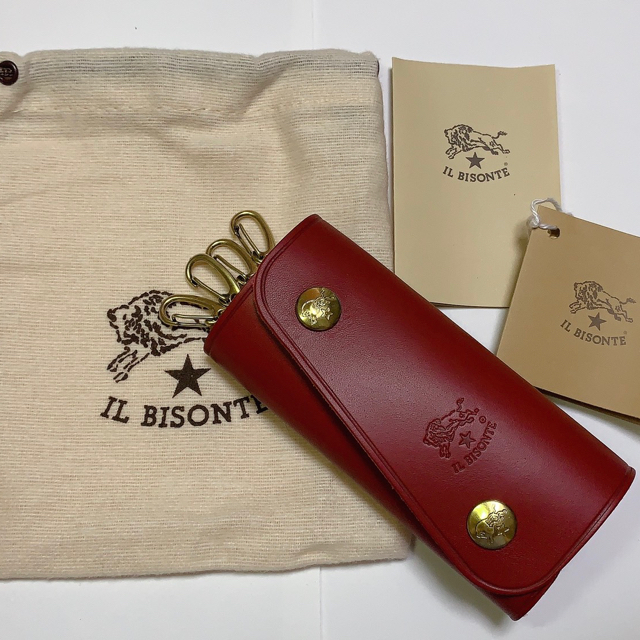 IL BISONTE(イルビゾンテ)のイルビゾンテ キーケース 新品 IL BISONTE レディースのファッション小物(キーケース)の商品写真