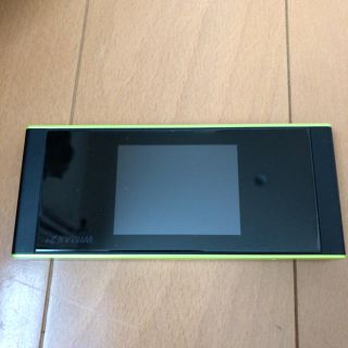 エーユー(au)のUQ WiMAXモバイルルーターHWD36(その他)