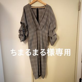 ザラ(ZARA)のザラ ワンピース チェック(ひざ丈ワンピース)