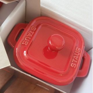 ストウブ(STAUB)のストウブ　staub　2XS-2pcs チェリー(鍋/フライパン)