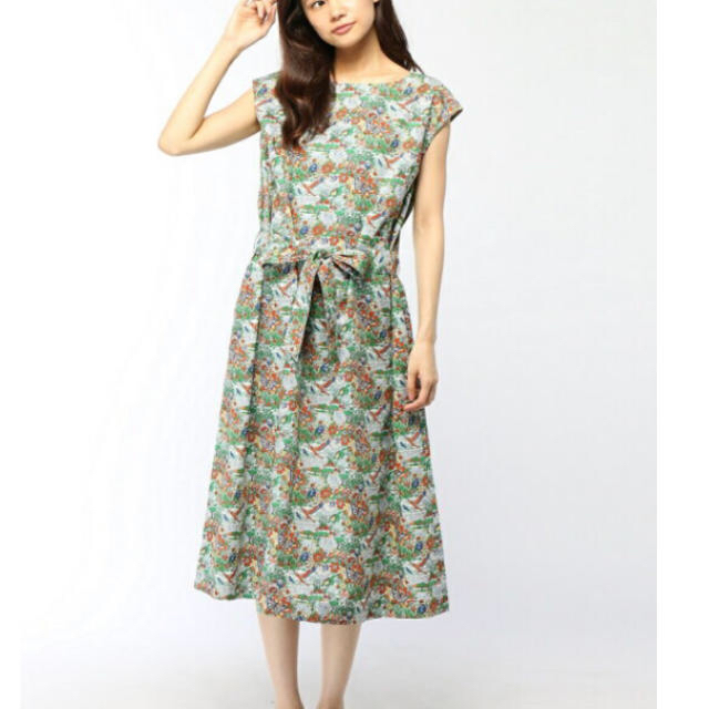 GLOBAL WORK(グローバルワーク)のGLOBAL WORK×LIBERTY FABRICS ♡ワンピ新品 レディースのワンピース(ロングワンピース/マキシワンピース)の商品写真