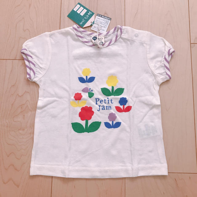 Petit jam(プチジャム)のプチジャム ティーシャツ 90㎝ キッズ/ベビー/マタニティのキッズ服女の子用(90cm~)(Tシャツ/カットソー)の商品写真