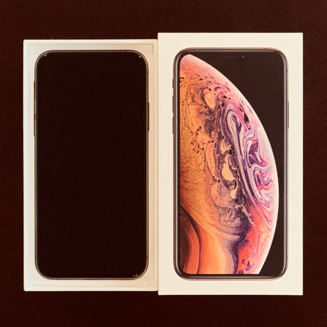 iPhone(アイフォーン)の【ぷに様専用】iPhone XS 64GB SIMフリーゴールド スマホ/家電/カメラのスマートフォン/携帯電話(スマートフォン本体)の商品写真