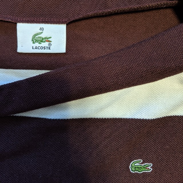 LACOSTE(ラコステ)のラコステ　ボートネック　ロンＴ レディースのトップス(カットソー(長袖/七分))の商品写真