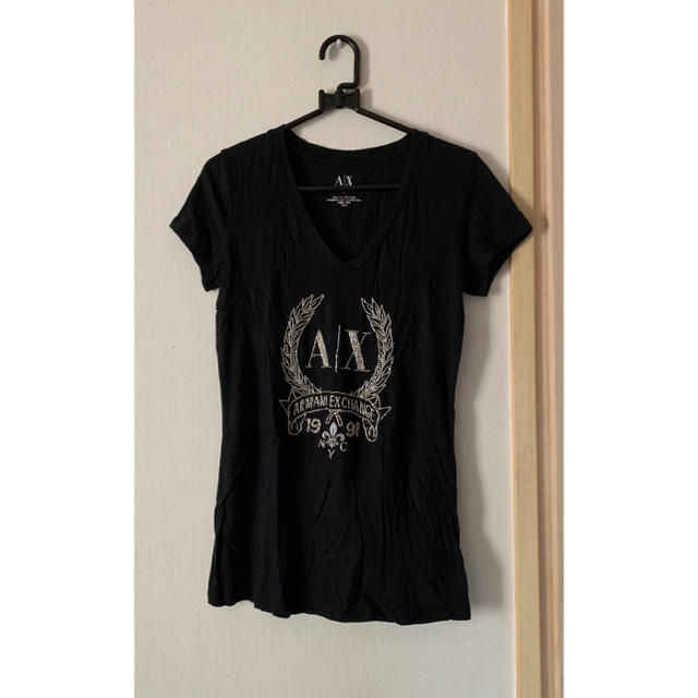 ARMANI EXCHANGE(アルマーニエクスチェンジ)のARMANI EXCHANGE-アルマーニエクスチェンジ- レディースのトップス(Tシャツ(半袖/袖なし))の商品写真