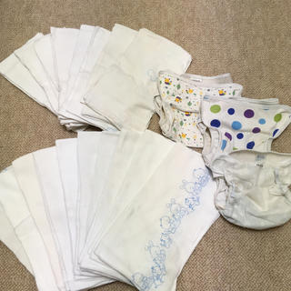 ニシキベビー(Nishiki Baby)の布おむつセット 輪おむつ18枚 布おむつ3枚(布おむつ)