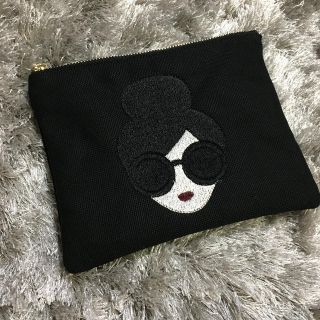 アリスアンドオリビア(Alice+Olivia)のハンドメイド♡サングラス女の子♡ポーチ(ポーチ)