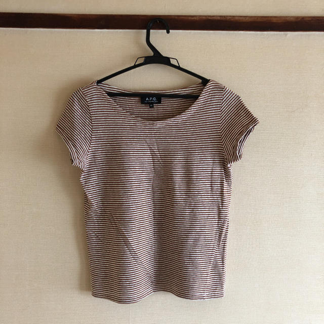 A.P.C(アーペーセー)のA.P.C. アーペーセー ボーダー Ｔシャツ レディースのトップス(Tシャツ(半袖/袖なし))の商品写真