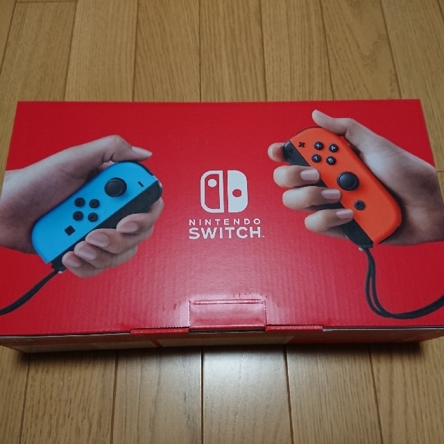 任天堂スイッチ Switch 新型 新品未開封 ネオンブルー・ネオンレッド