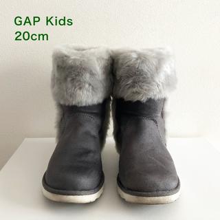 ギャップキッズ(GAP Kids)の*美品* フェイクスエードブーツ 20cm(ブーツ)