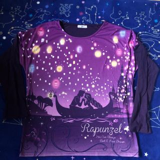 ディズニー(Disney)のラプンツェル 長Tシャツ LL(Tシャツ(長袖/七分))