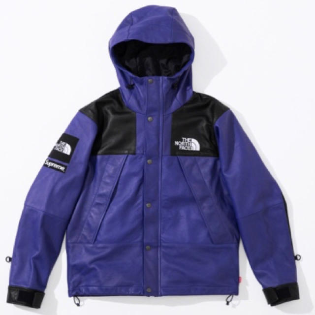 Supreme - Supreme The North Face Leather レザー 青の通販 by でーぶ 