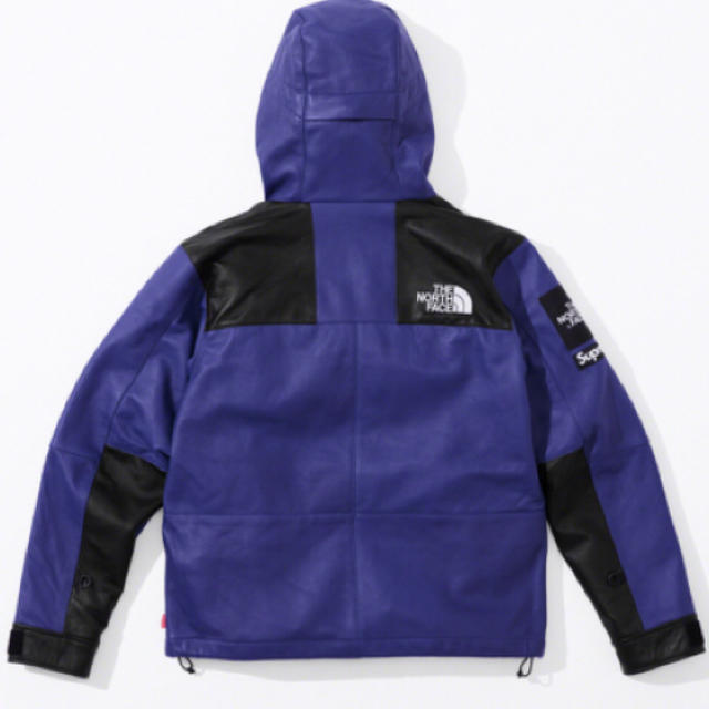 Supreme The North Face  Leather レザー 青