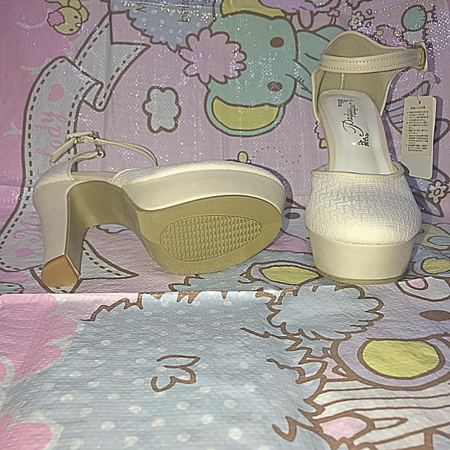 ツイードパンプス レディースの靴/シューズ(ハイヒール/パンプス)の商品写真