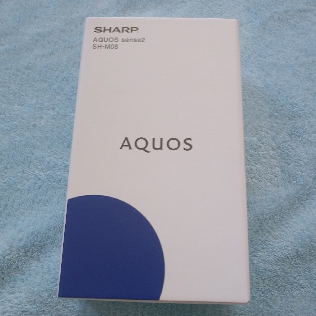 AQUOS sense2 SH-M08 ニュアンスブラック　新品　未使用