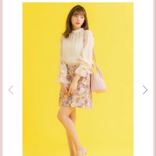 ジルバイジルスチュアート(JILL by JILLSTUART)のJILL by JILLSTUART ハイネックパフスリーブブラウス(シャツ/ブラウス(長袖/七分))