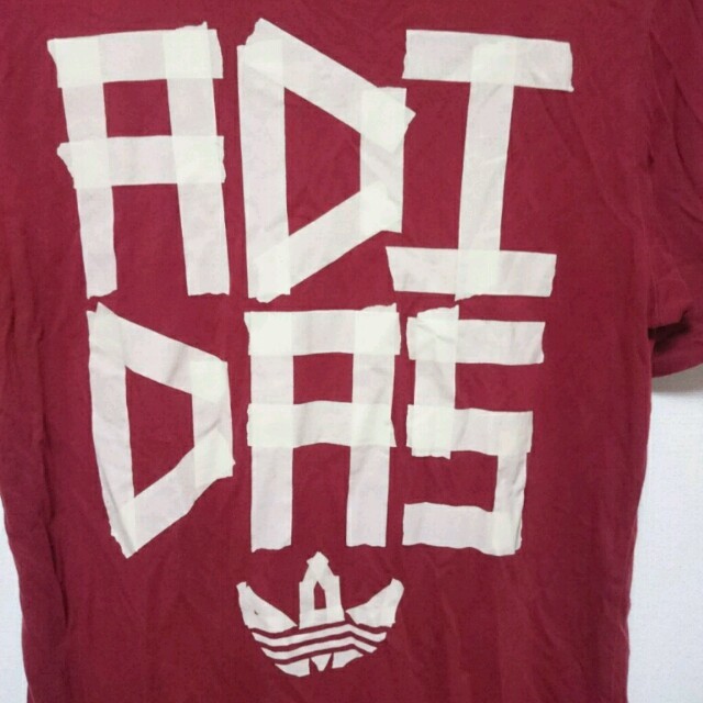 adidas(アディダス)のadidas　三つ葉　ビッグロゴTシャツ メンズのトップス(Tシャツ/カットソー(半袖/袖なし))の商品写真
