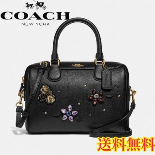 ❤️新品本物❤️コーチ ショルダーバッグ ジェムストーンズ ブラック