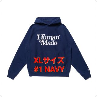 ジーディーシー(GDC)のGDC PIZZA HOODIE GDC #1 NAVY / XL（1）(パーカー)