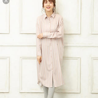 イング(INGNI)の新品☆ロングシャツワンピ(ロングワンピース/マキシワンピース)