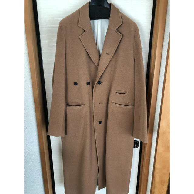 SUNSEA(サンシー)のsunsea rakuda coat サイズ3 メンズのジャケット/アウター(チェスターコート)の商品写真