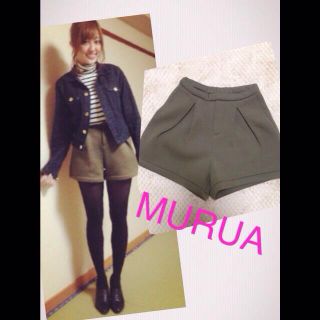 ムルーア(MURUA)のMURUA♡フレアショーパン(ショートパンツ)