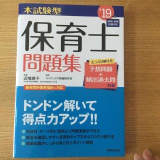 本試験型　保育士問題集　’19年版(人文/社会)