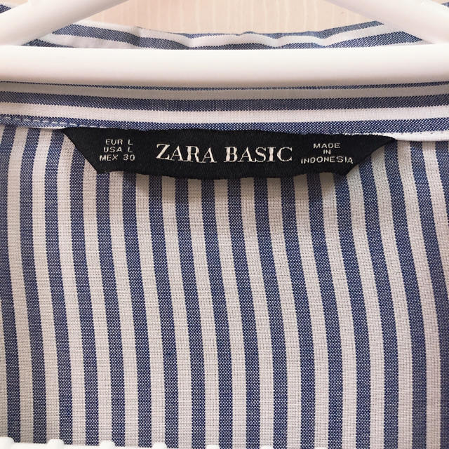 ZARA(ザラ)のZARA ストライプ シャツ レディースのトップス(シャツ/ブラウス(長袖/七分))の商品写真