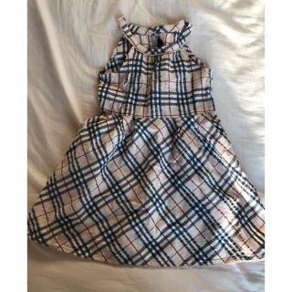 バーバリー(BURBERRY)の美品 バーバリー ワンピース キッズ 100A(ワンピース)