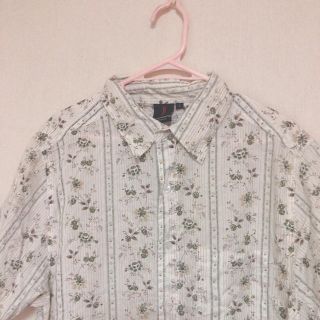 フラワー(flower)の🌼古着 半袖 柄 シャツ(シャツ)