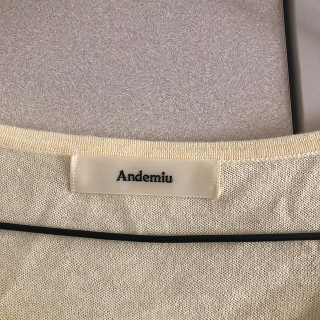 Andemiu(アンデミュウ)のAndemiu アンデミュウ レディース ニット 春服 レディースのトップス(ニット/セーター)の商品写真