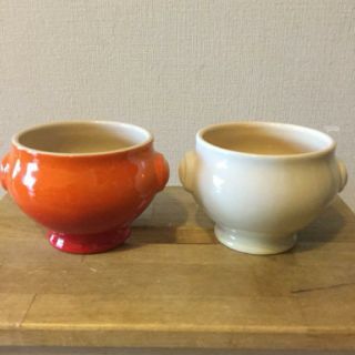 ルクルーゼ(LE CREUSET)の◯美品◯ルクルーゼ  スープボウル2個セット(食器)