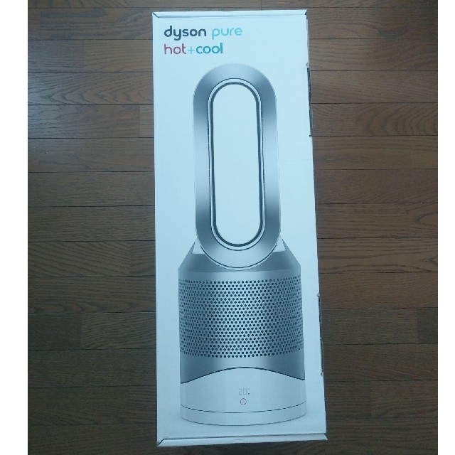 新品 ダイソン Pure Hot + Cool HP00WS 空気清浄機能付き - 扇風機