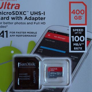 サンディスク(SanDisk)のSanDisk製 microSD 400GB 新品未開封 並行輸入品②(その他)