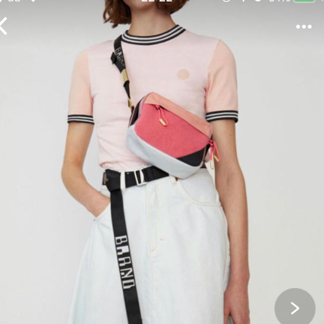 ACNE(アクネ)のacne ショルダーバッグ acne studios  メンズのバッグ(ショルダーバッグ)の商品写真