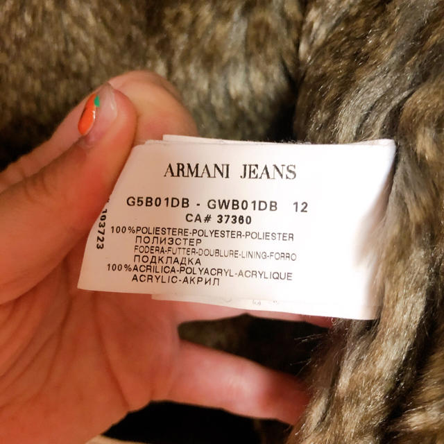 ARMANI JEANS(アルマーニジーンズ)の専用 レディースのジャケット/アウター(毛皮/ファーコート)の商品写真