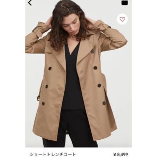 エイチアンドエム(H&M)のH&M トレンチコート 36(トレンチコート)