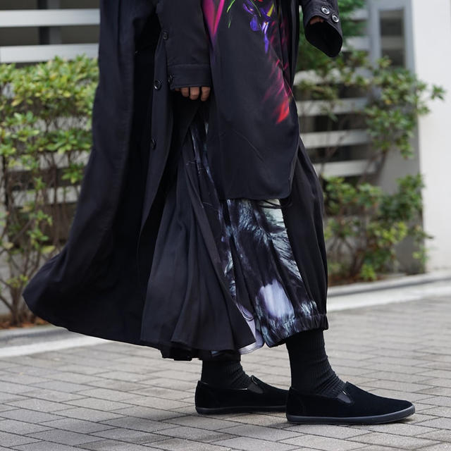 Yohji Yamamoto - ヨウジヤマモト 18ssレーヨン カラスパンツ yohji