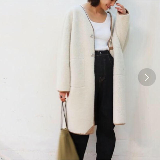 H496 TODAYFUL トゥデイフルCocoon Boa Coat-