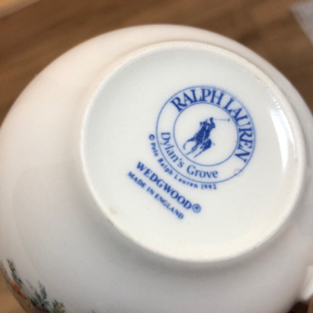 WEDGWOOD(ウェッジウッド)のラルフローレン カップ&ソーサー 2客セット インテリア/住まい/日用品のキッチン/食器(グラス/カップ)の商品写真