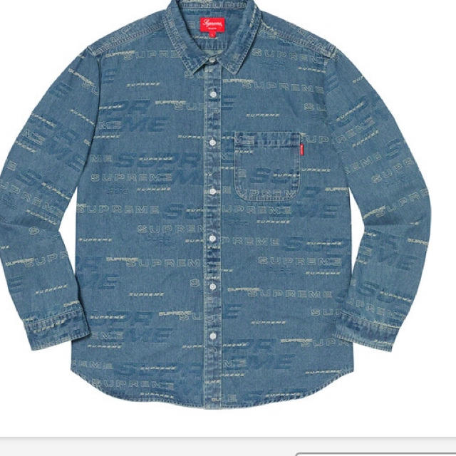 Dimensions Logo Denim Shirt