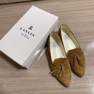 ランバンオンブルー(LANVIN en Bleu)のパンプス スリッポン lanvin enblew スウェード(スリッポン/モカシン)