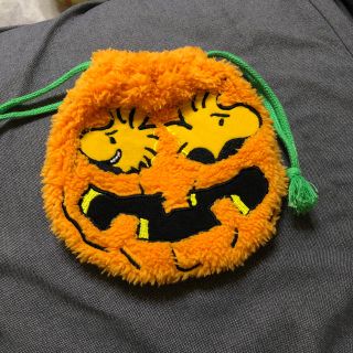 ウッドストック ハロウィンバージョンの巾着(キャラクターグッズ)