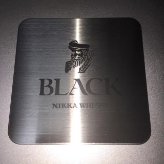 BLACK NIKKA WHISKY コースター(ノベルティグッズ)