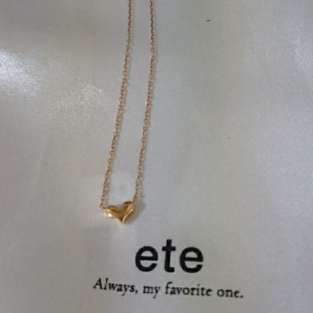 新入荷 ete メンズ ハート ネックレス mandhucollege.edu.mv