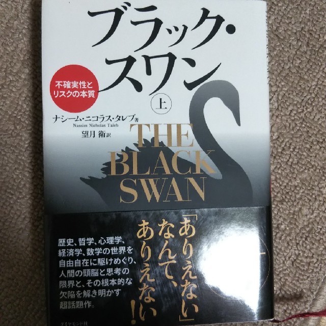 ダイヤモンド社(ダイヤモンドシャ)のブラック・スワン（上） エンタメ/ホビーの本(ビジネス/経済)の商品写真